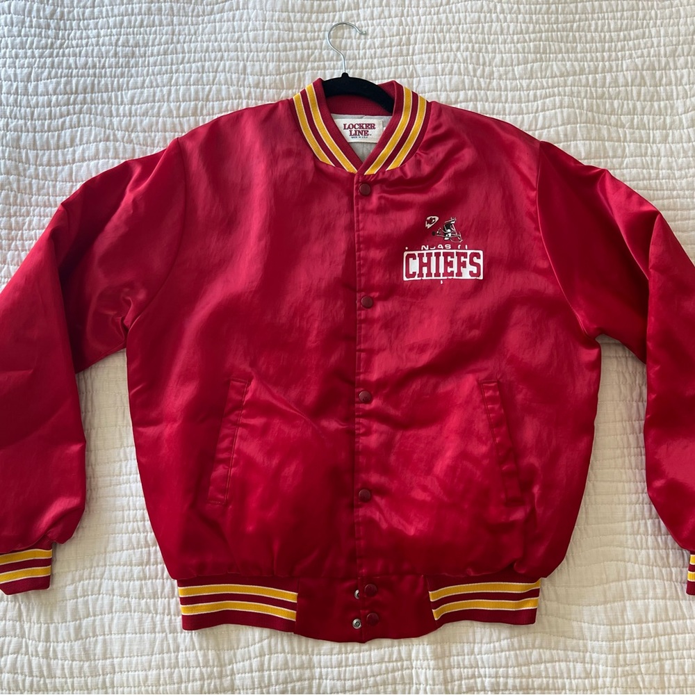 Vintage Kansas City Chiefs Bomber Jacket